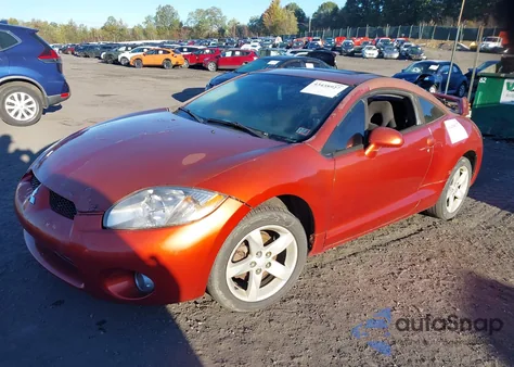 2006 Mitsubishi Eclipse Gs from USA, damaged, VIN 4A3AK24F26E026584